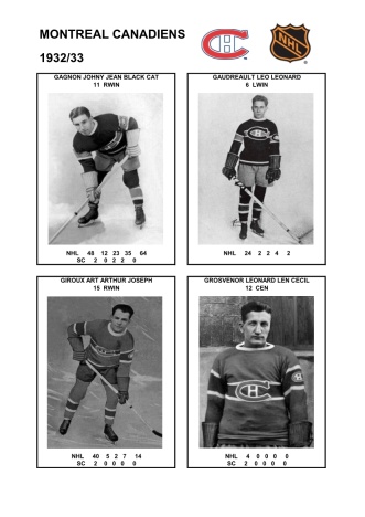 NHL mtl 1932-33 foto hracu2