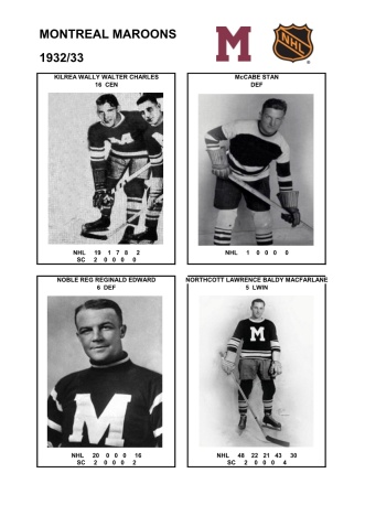 NHL mtlm 1932-33 foto hracu3