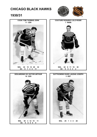 NHL chc 1930-31 foto hracu2