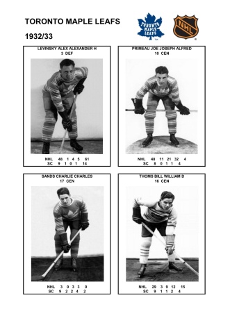 NHL tor 1932-33 foto hracu5