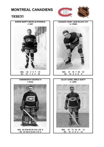 NHL mtl 1930-31 foto hracu1