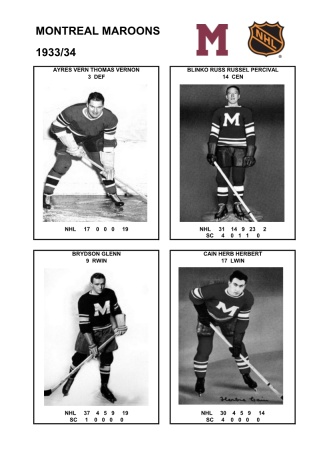 NHL mtlm 1933-34 foto hracu1