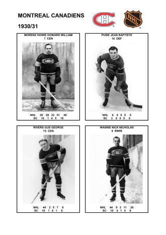 NHL mtl 1930-31 foto hracu4