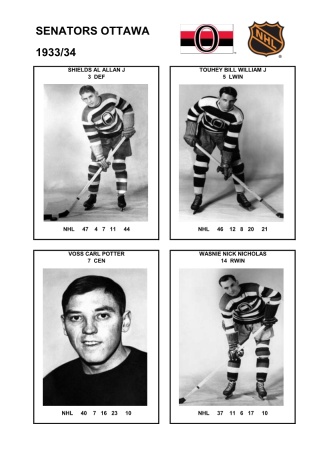 NHL otts 1933-34 foto hracu5