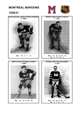 NHL mtlm 1930-31 foto hracu4