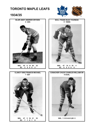 NHL tor 1934-35 foto hracu1