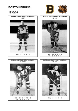 NHL bos 1935-36 foto hracu5