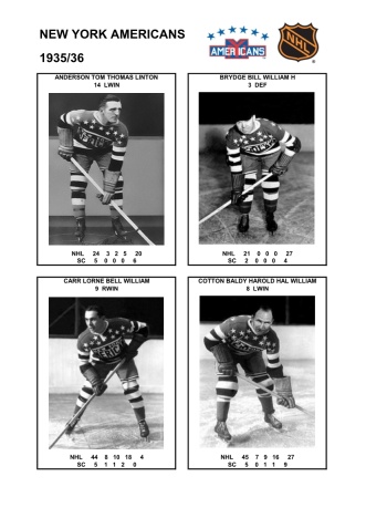 NHL nya 1935-36 foto hracu1