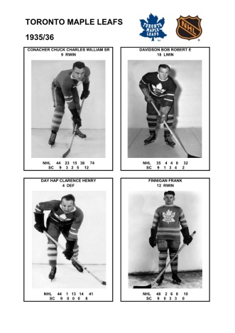 NHL tor 1935-36 foto hracu2