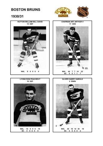 NHL bos 1930-31 foto hracu3