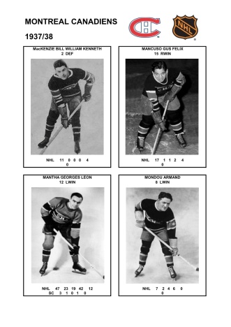 NHL mtl 1937-38 foto hracu5