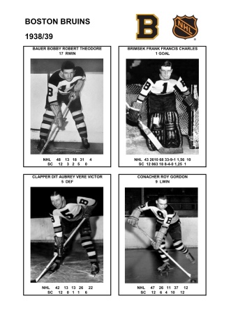 NHL bos 1938-39 foto hracu1