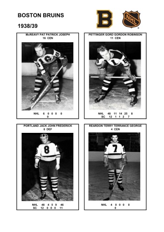 NHL bos 1938-39 foto hracu4