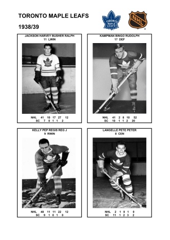 NHL tor 1938-39 foto hracu4