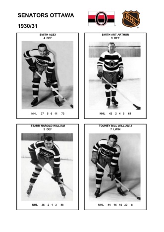 NHL otts 1930-31 foto hracu4