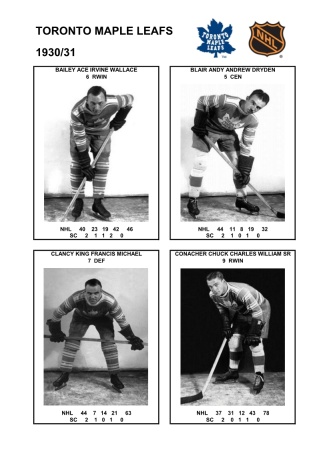 NHL tor 1930-31 foto hracu1