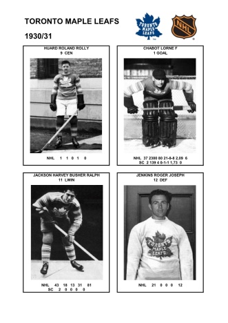 NHL tor 1930-31 foto hracu4