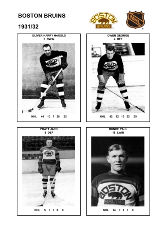 NHL bos 1931-32 foto hracu5