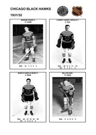 NHL chc 1931-32 foto hracu4