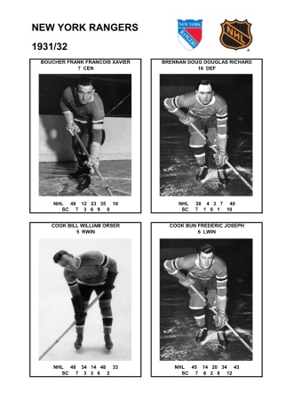 NHL nyr 1931-32 foto hracu1