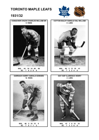 NHL tor 1931-32 foto hracu2